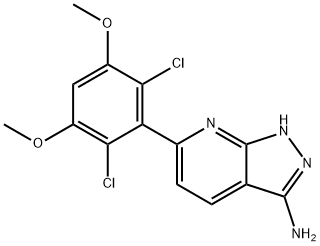 CAS#1910051 - 05-6|6- (2,6-dicloro-3,5-dimetoxifenil) -1H-pirazolo [3,4-B] piridina-3-amina