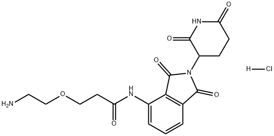 CAS#2743431 - 89 - 0|3 - (2-aminoetoxi) -n- (2- (2,6-dioxopiperidin-3-il) -1,3-dioxo-2,3-dihidro-1H-isoindol-4-il) Propanamide hidroclorur de propanamida
